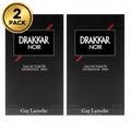 Drakkar Noir by Guy Laroche Eau De Toilette Spray 3.4 oz (2-Pack)